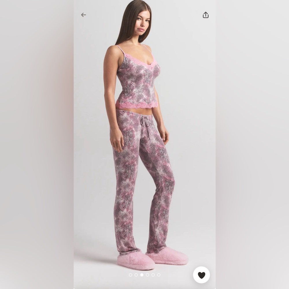 SKIMS Valentines Sleep Pants Pajamas